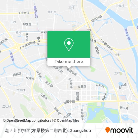 老四川担担面(柏景楼第二期西北) map