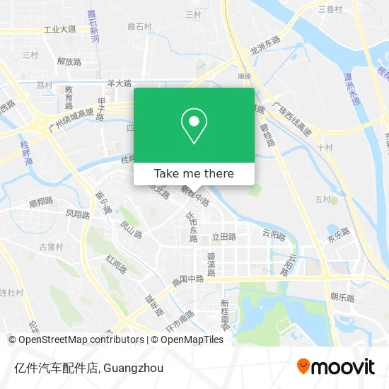 亿件汽车配件店 map