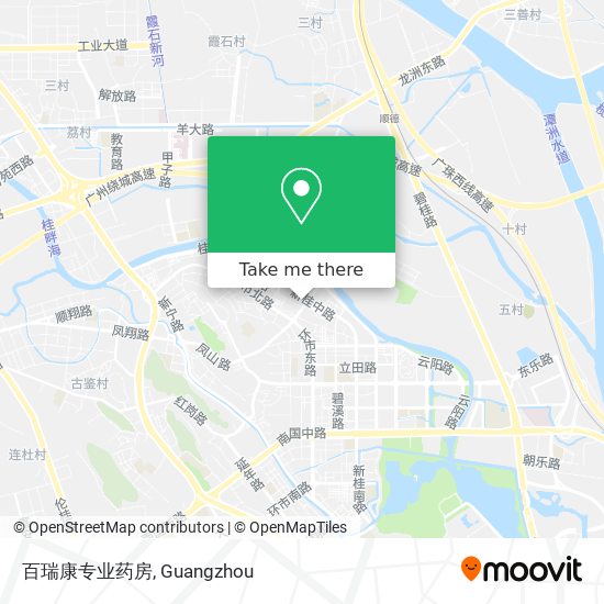 百瑞康专业药房 map