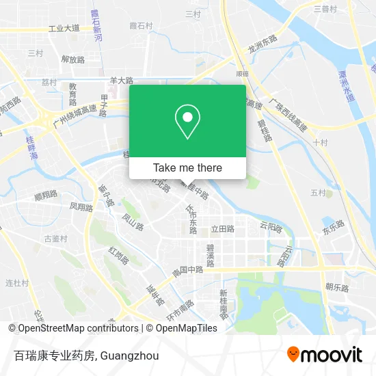 百瑞康专业药房 map