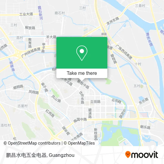 鹏昌水电五金电器 map