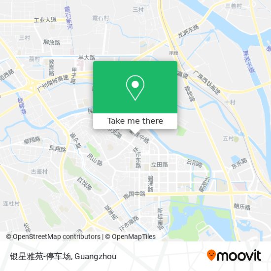银星雅苑-停车场 map
