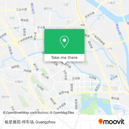 银星雅苑-停车场 map