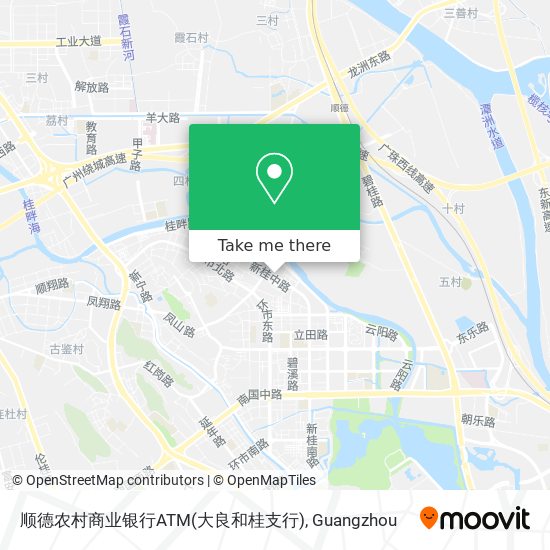 顺德农村商业银行ATM(大良和桂支行) map