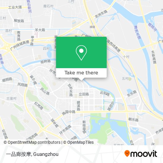 一品廊按摩 map