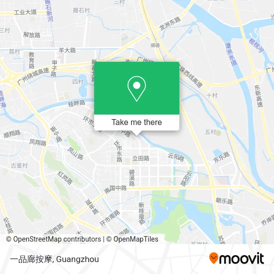 一品廊按摩 map