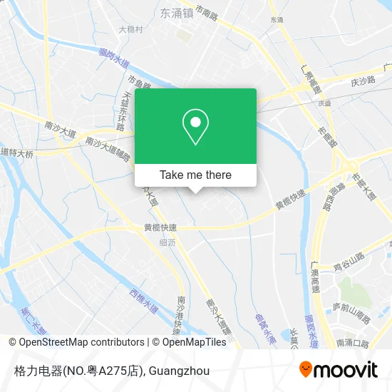 格力电器(NO.粤A275店) map