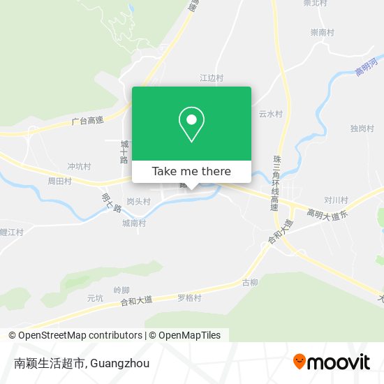 南颖生活超市 map