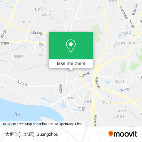 大恒仁(上北店) map