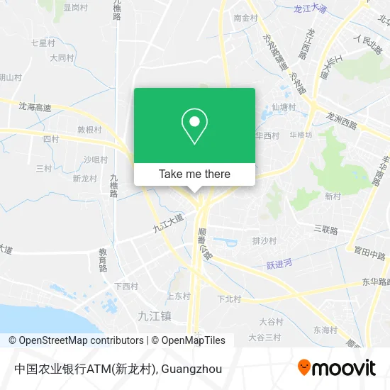 中国农业银行ATM(新龙村) map