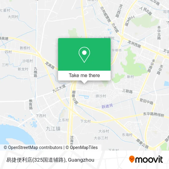 易捷便利店(325国道辅路) map