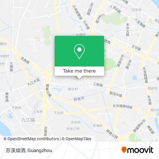 苏溪烟酒 map