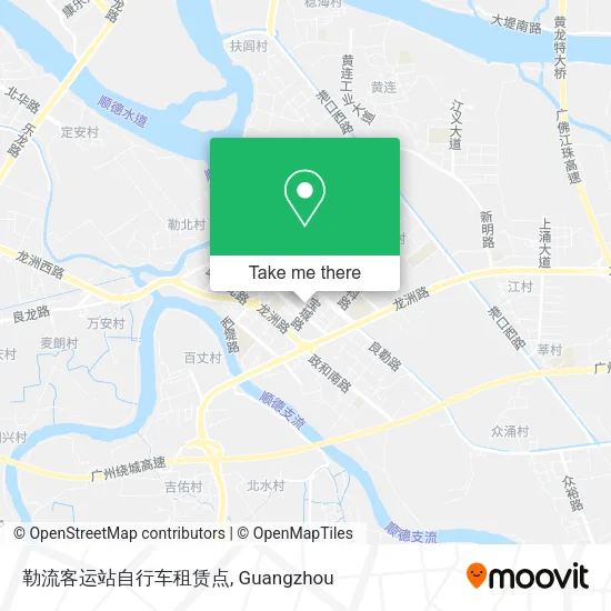 勒流客运站自行车租赁点 map