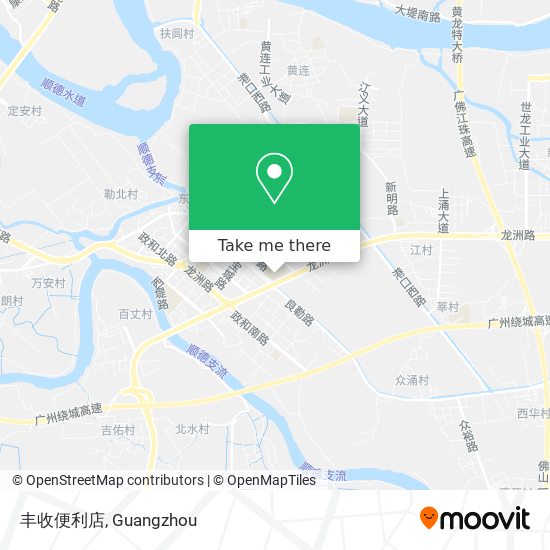 丰收便利店 map