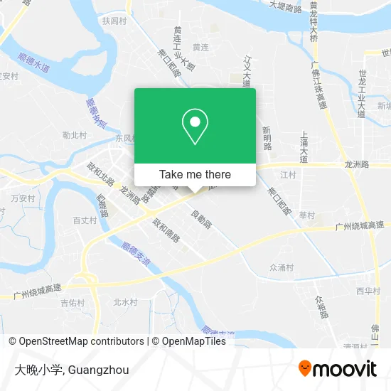 大晚小学 map