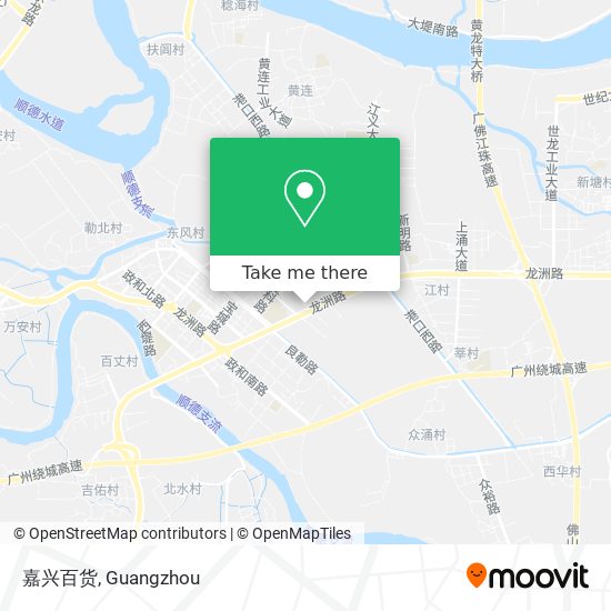 嘉兴百货 map