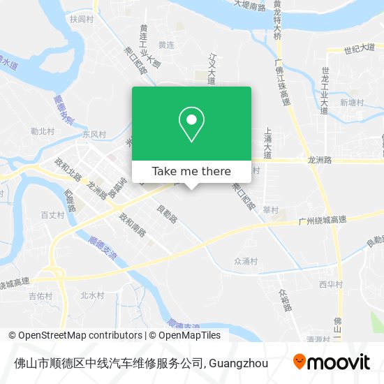 佛山市顺德区中线汽车维修服务公司 map