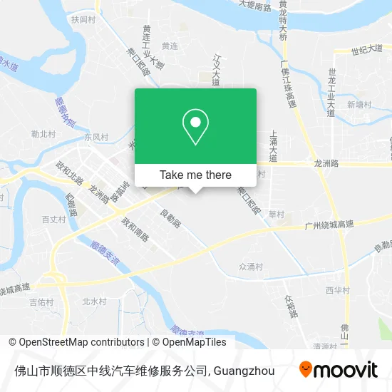 佛山市顺德区中线汽车维修服务公司 map