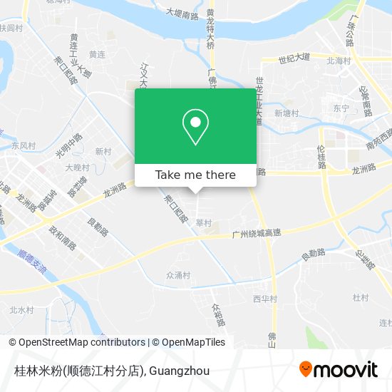 桂林米粉(顺德江村分店) map