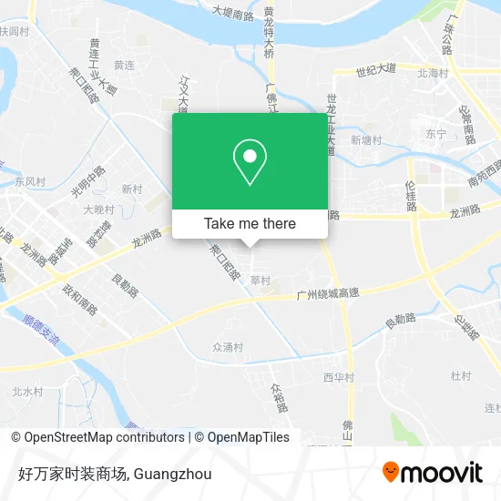 好万家时装商场 map