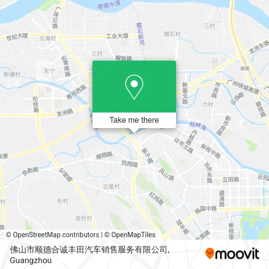 佛山市顺德合诚丰田汽车销售服务有限公司 map