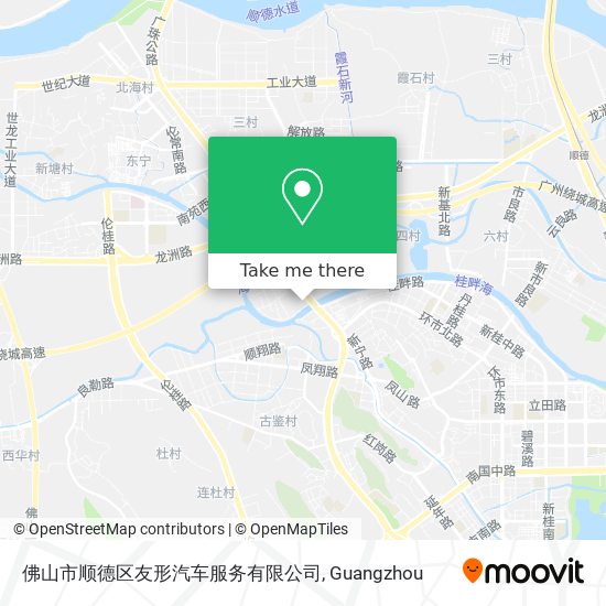 佛山市顺德区友形汽车服务有限公司 map