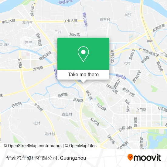 华劲汽车修理有限公司 map