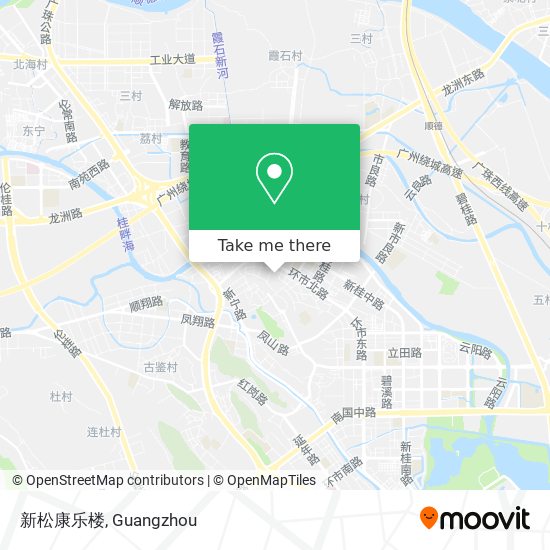 新松康乐楼 map