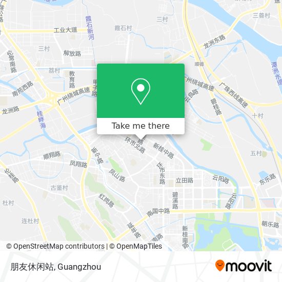 朋友休闲站 map