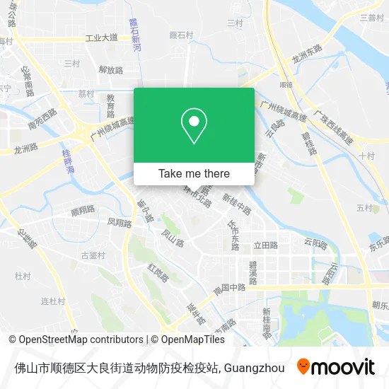 佛山市顺德区大良街道动物防疫检疫站 map