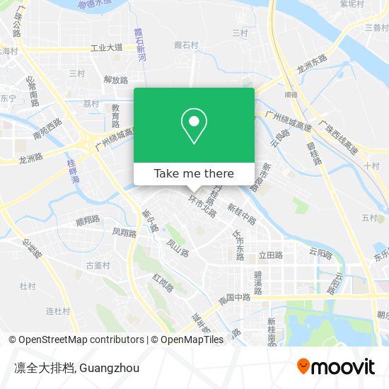 凛全大排档 map