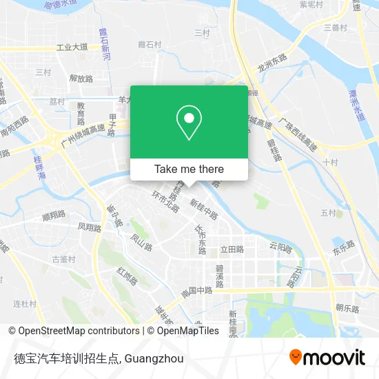 德宝汽车培训招生点 map