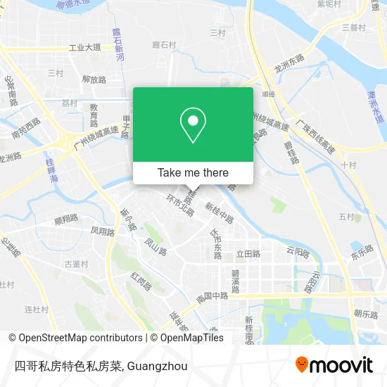 四哥私房特色私房菜 map