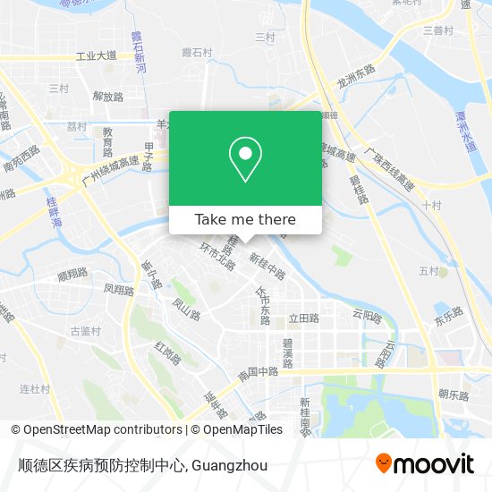 顺德区疾病预防控制中心 map