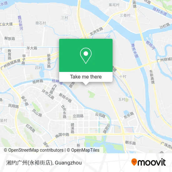 湘约广州(永裕街店) map