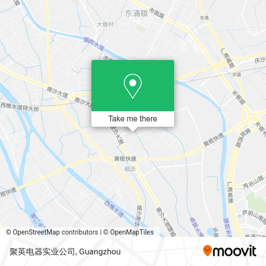 聚英电器实业公司 map