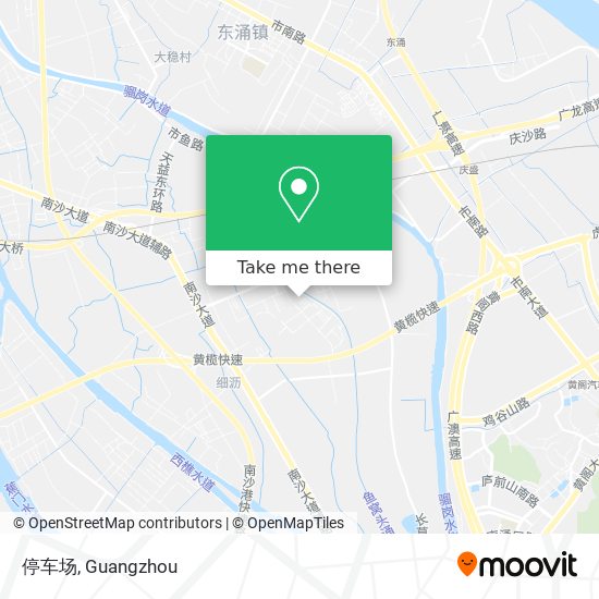 停车场 map
