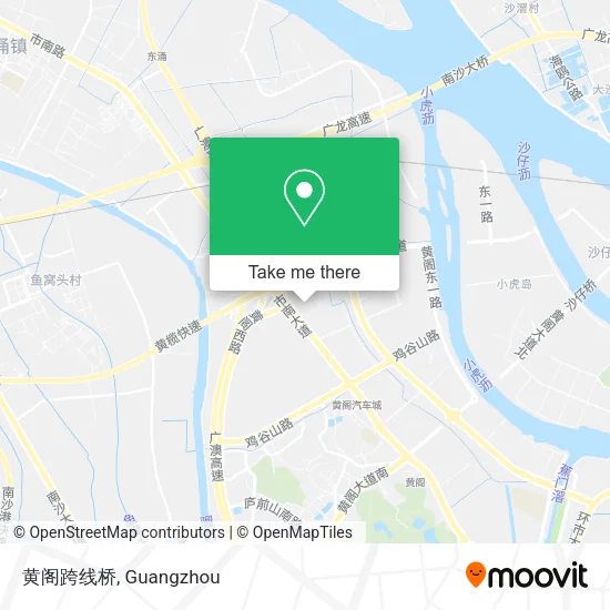 黄阁跨线桥 map
