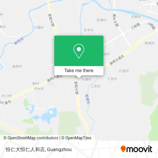 恒仁大恒仁人和店 map