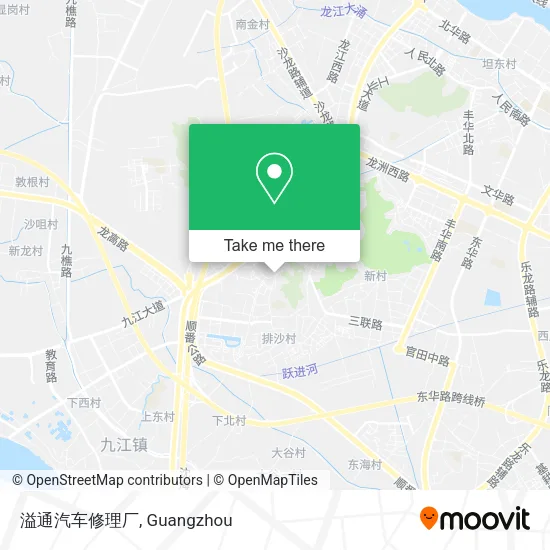 溢通汽车修理厂 map