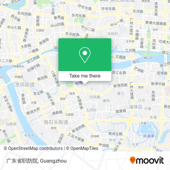 广东省职防院 map