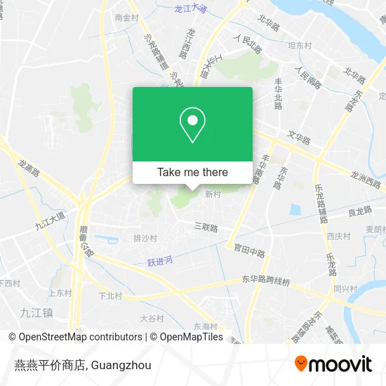 燕燕平价商店 map