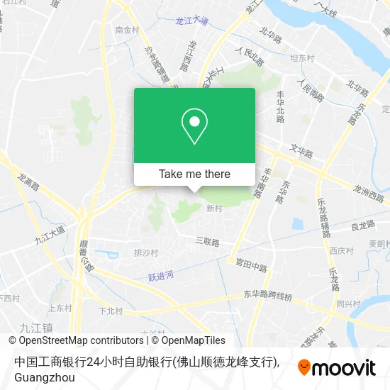 中国工商银行24小时自助银行(佛山顺德龙峰支行) map