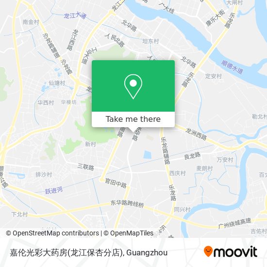 嘉伦光彩大药房(龙江保杏分店) map