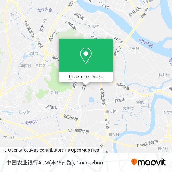 中国农业银行ATM(丰华南路) map