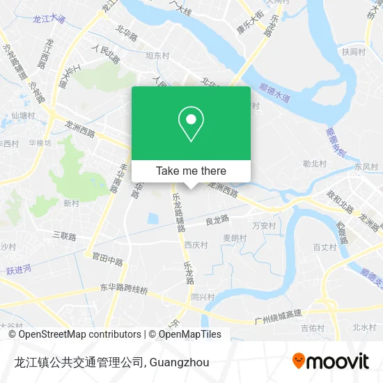 龙江镇公共交通管理公司 map