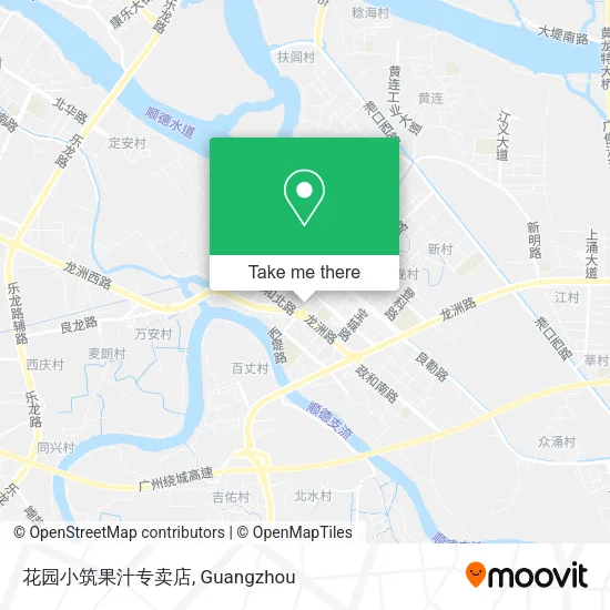 花园小筑果汁专卖店 map