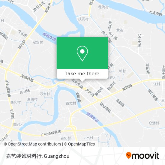 嘉艺装饰材料行 map