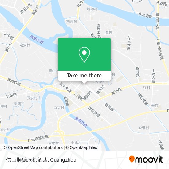 佛山顺德欣都酒店 map