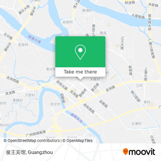 俊王宾馆 map